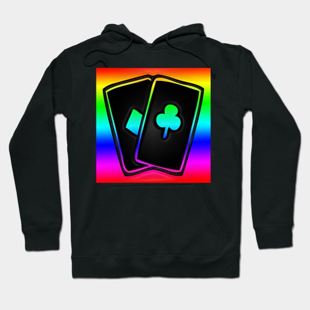 Western Era - Playing Cards Hoodie by The Black Panther